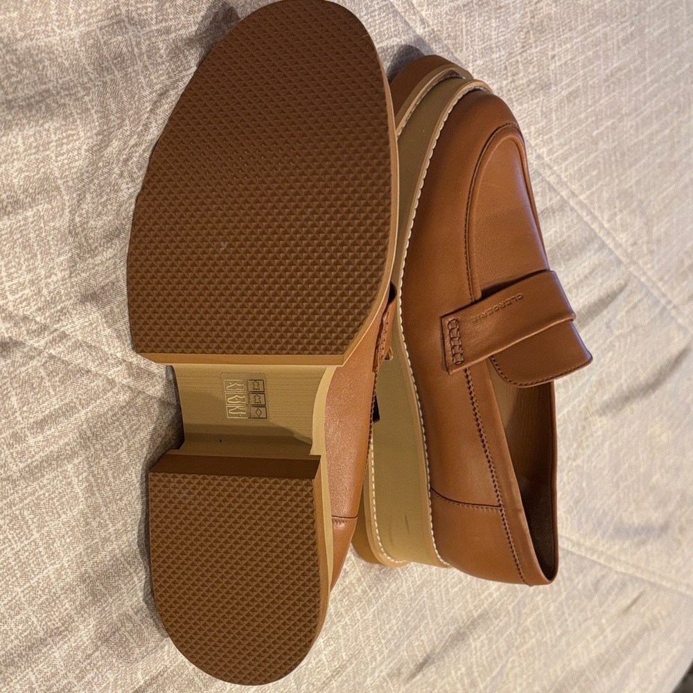 Robert Clergerie Chunky Platform Loafers. My size is 8.5 fits me perfectly. - Picture 6 of 7